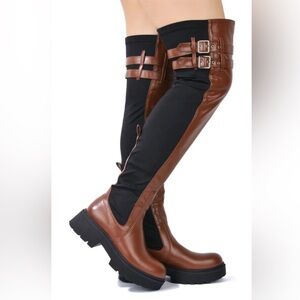 Cape Robbin thigh high boots